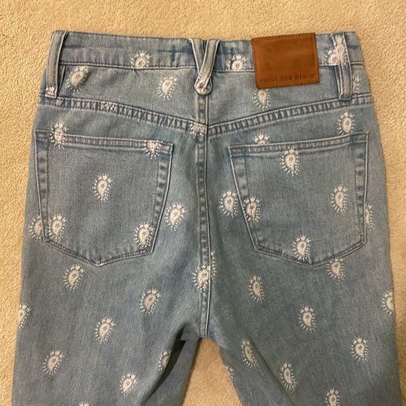 Point Sur Paisley straight leg jeans (JCrew) - Picture 3 of 8